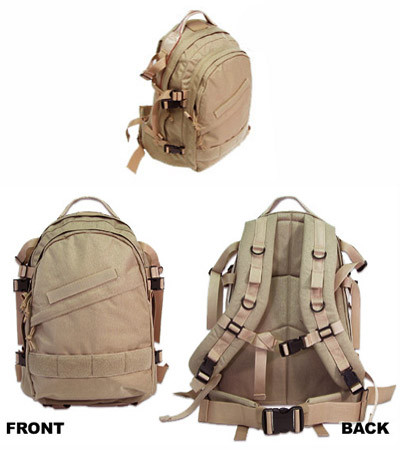 Batoh 3-Day Assault Pack, hnědý-23l