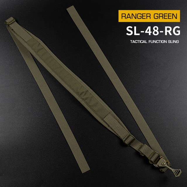 WST rychloutahovací 2-bodový popruh FARAON – Ranger Green
