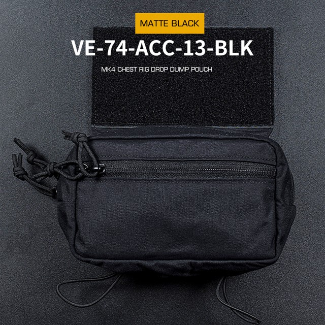 Wosport Břišní sumka MK4 pro Chest rigy - černá