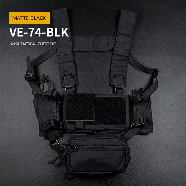 Wosport WST taktický Micro Chest rig MK4 - Černá
