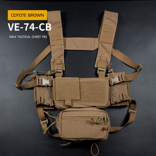 Wosport WST taktický Micro Chest rig MK4 - Coyote