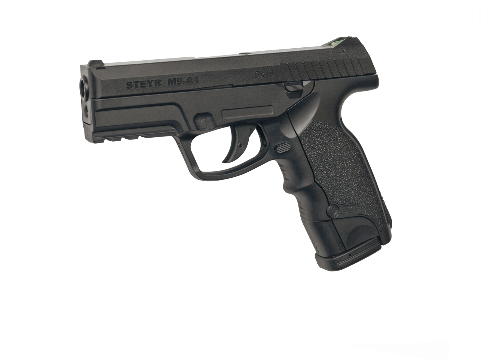 ASG CO2 pistole STEYR M9-A1 GNB, 4,5mm ocelové kuličky - Černá