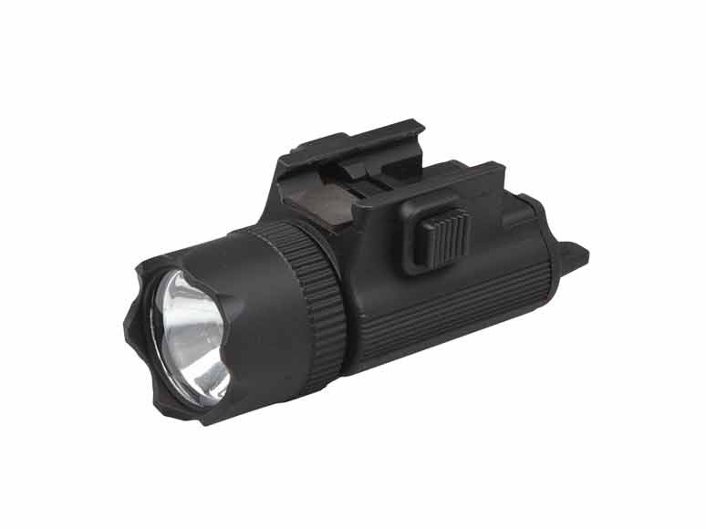 ASG taktická svítilna SUPER XENON na RIS lištu, 100 lm - Černá