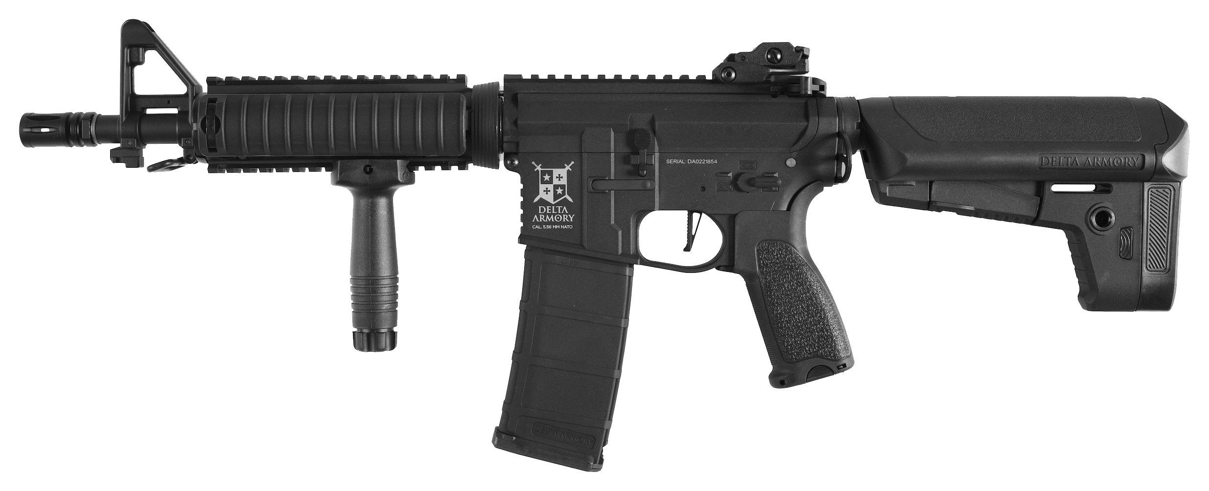 Delta Armory M4 CQB-R BRAVO - Černá