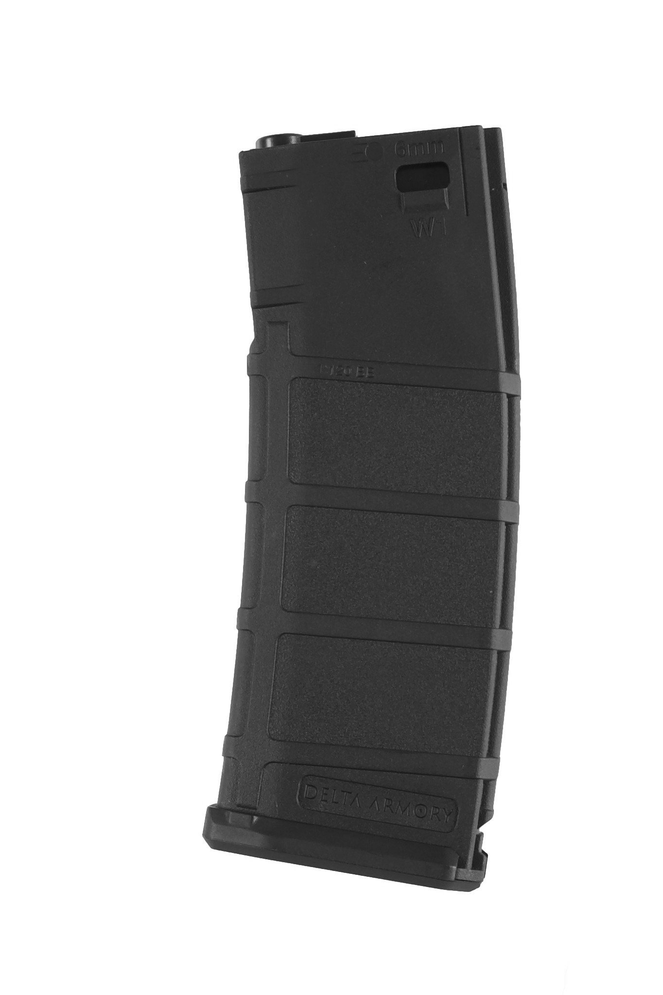 Delta Armory tlačný zásobník M4 / AR15 DMAG, 120 BBs – Černá