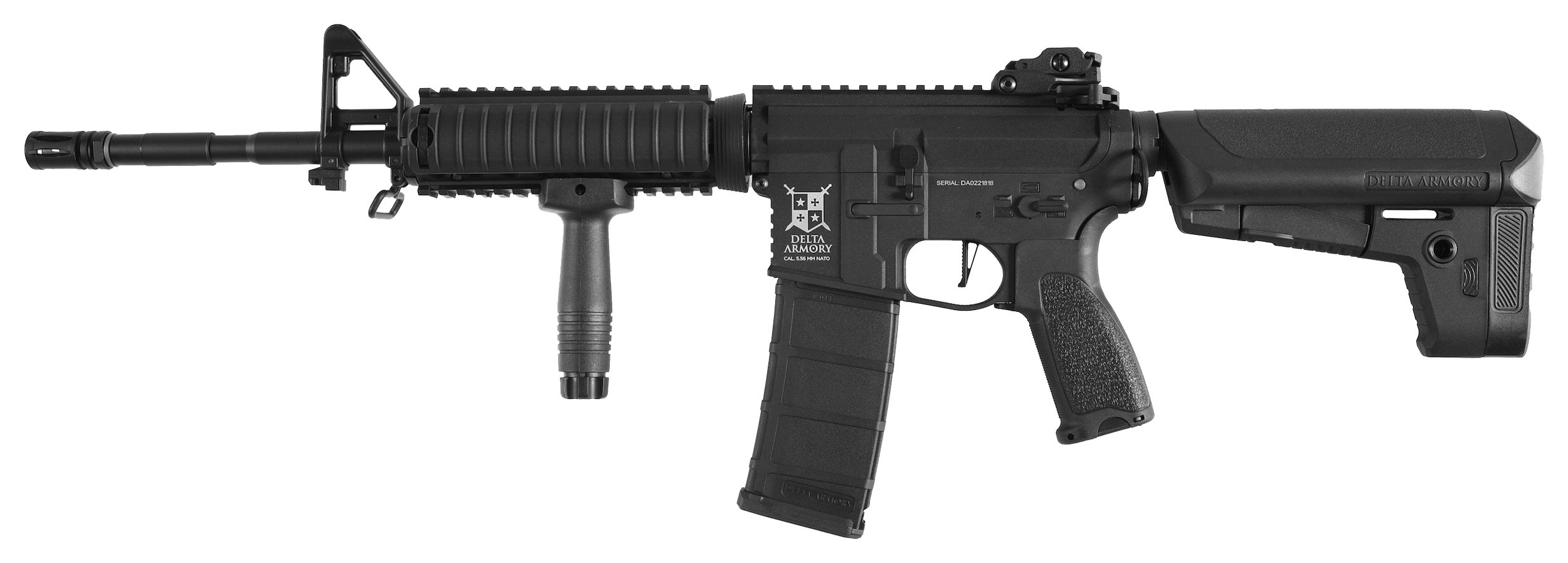 Delta Armory M4 RIS BRAVO - Černá