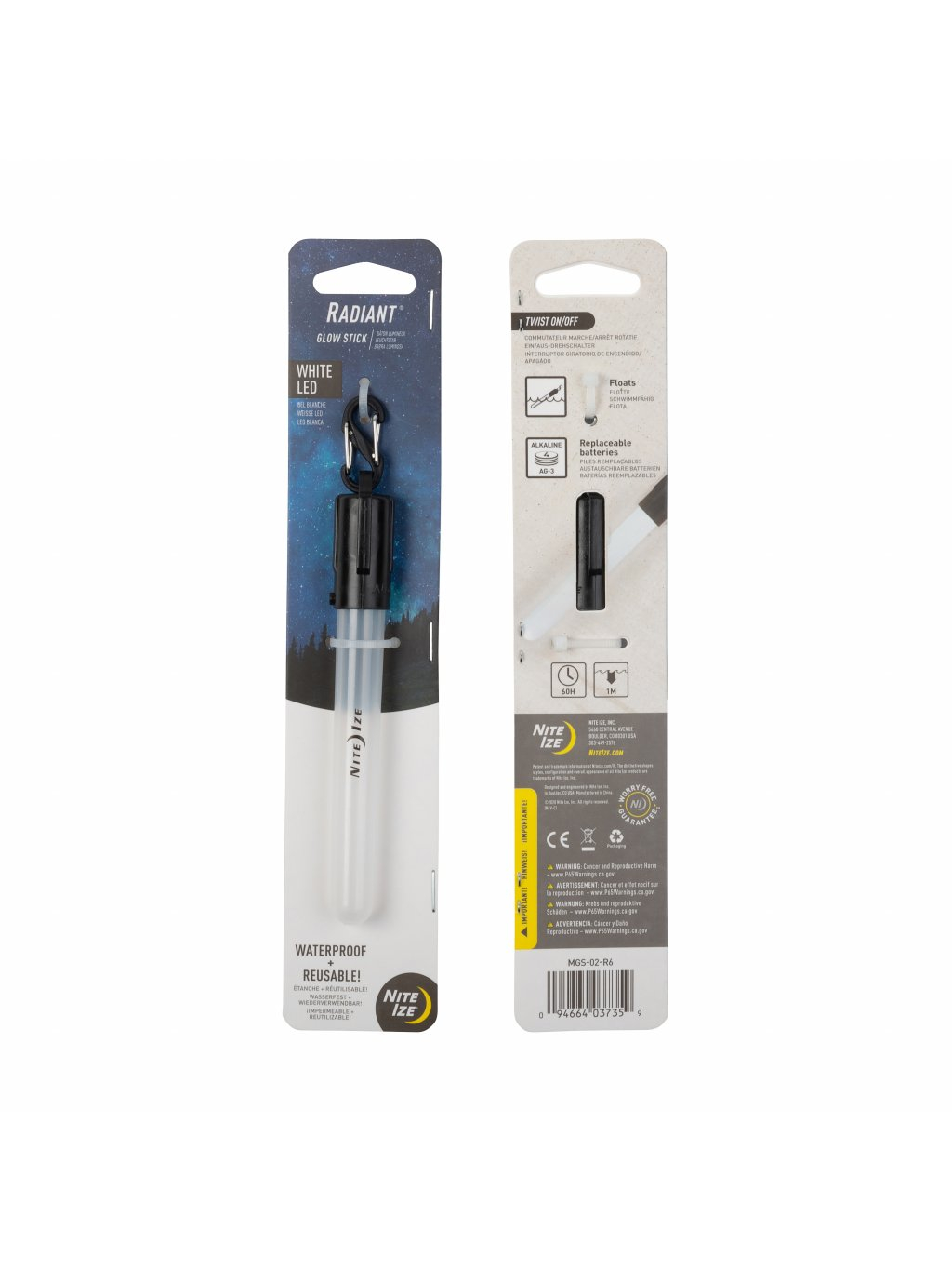 Signalizační světlo Nite Ize led mini Glowstick - bílé