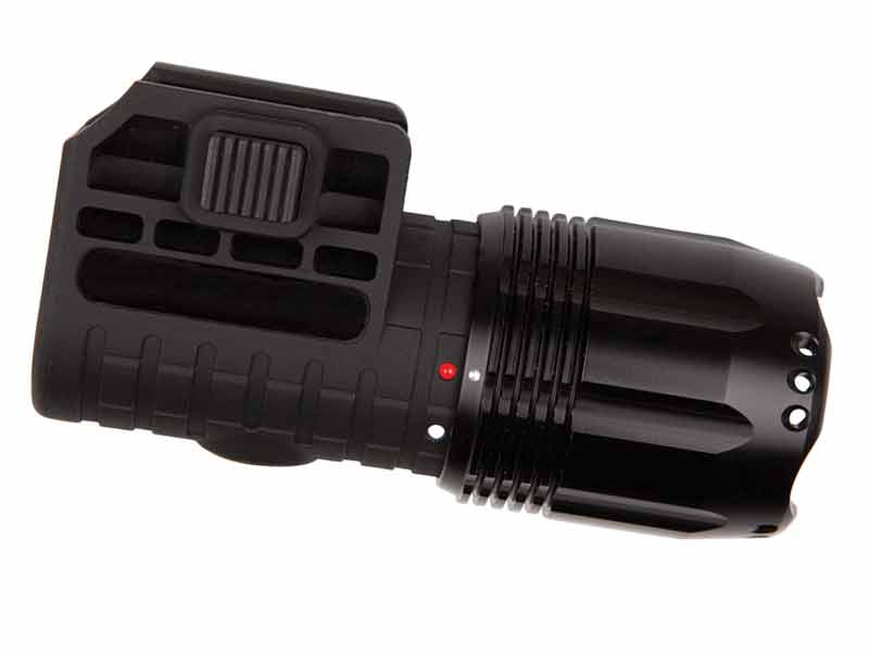 ASG LED svítilna na RIS lištu, 200 lm - Černá