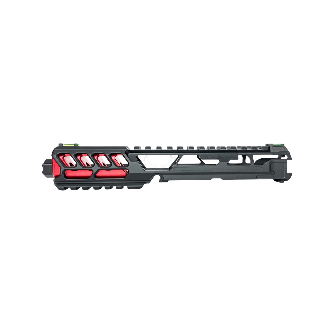 CTM FUKU-2 CNC Upper Set V2 pro AAP-01, CUTOUT (dlouhý) - Černá / červená