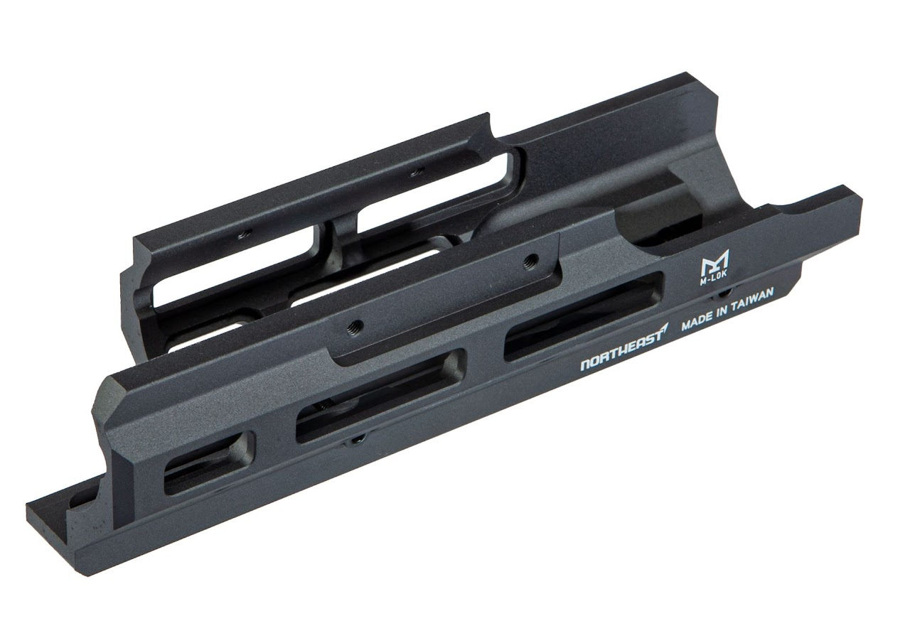 Hliníkové M-Lok předpažbí pro Northeast MP2A1/UZI - GBB