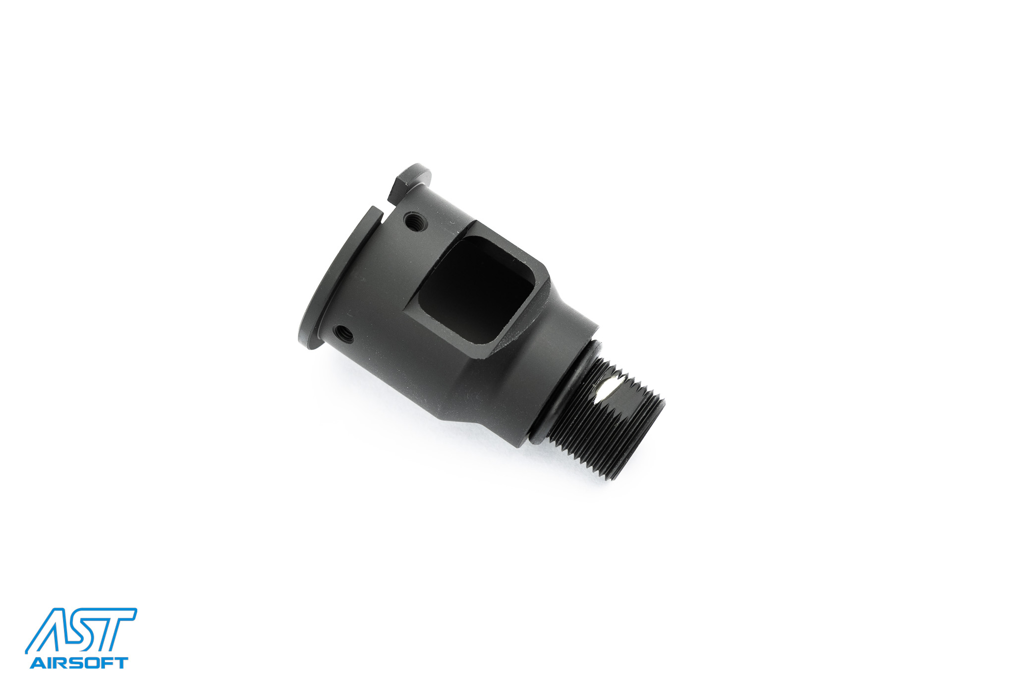 ML CNC adaptér vnější hlavně 14- mm CCW pro VFC M4 / AR-15 GBB - Černá