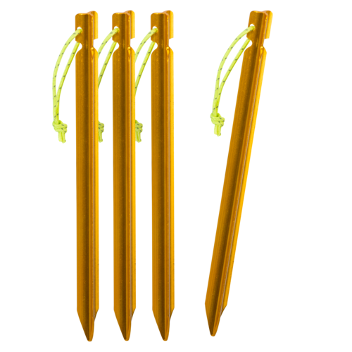HELIKON stanové hliníkové kolíky TARP STAKES (4ks ) - Oranžová
