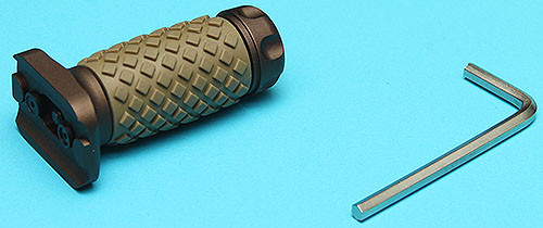 Keymod Rubber taktická rukojeť krátká, Diamond