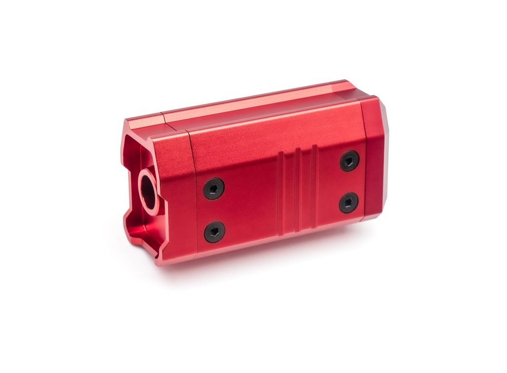 AA prodloužení vnější hlavně AAP-01 / AAP-01C (70 mm) - Červená