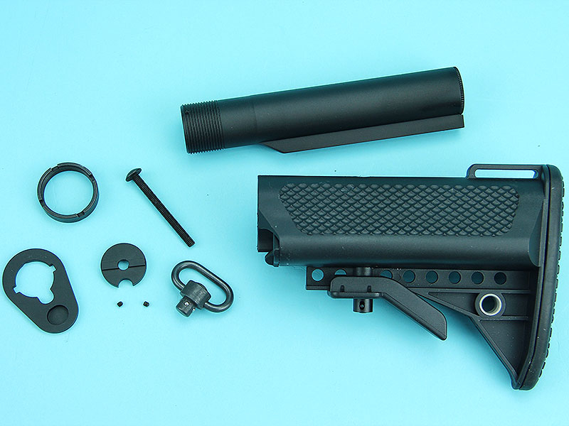 G&P Výsuvná pažba Ball Ball pro M4 s prostorem pro baterii