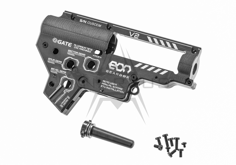 GATE GATE CNC hliníkový mechabox EON V2  - Šedá