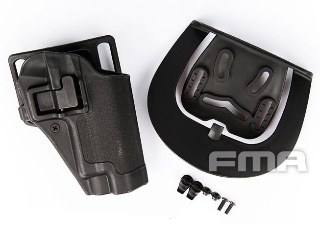 Levně FMA Opaskové plastové pouzdro - holster pro SIG P226/228, černé