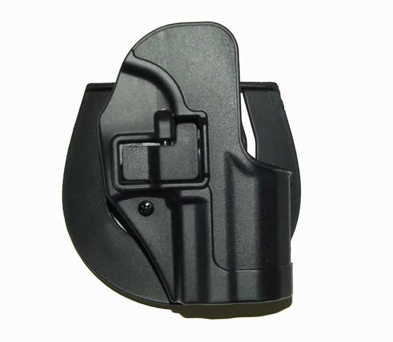 FMA Opaskové plastové pouzdro - holster pro USP a CZ P-09, černé