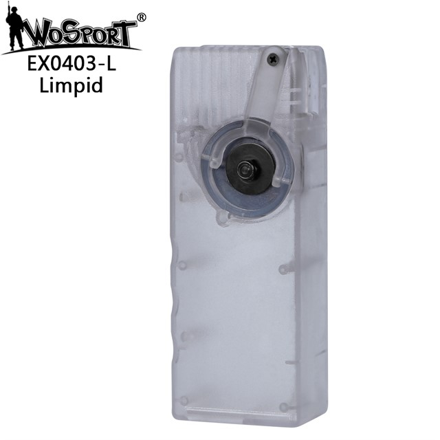 Wosport WST rychloládovačka Lever, 1000 BBs - Průhledná