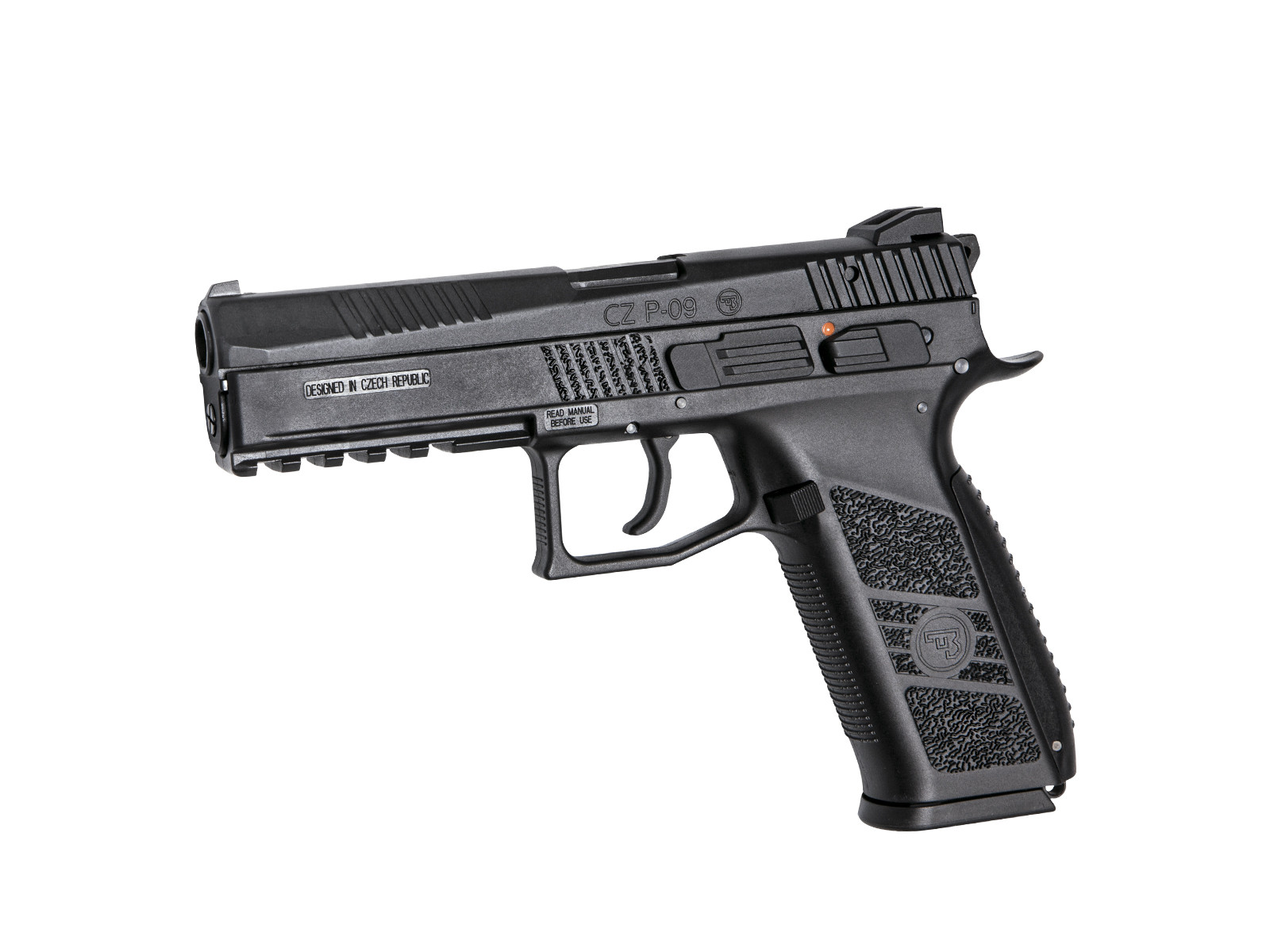 ASG plynová pistole CZ P-09 GBB - Černá