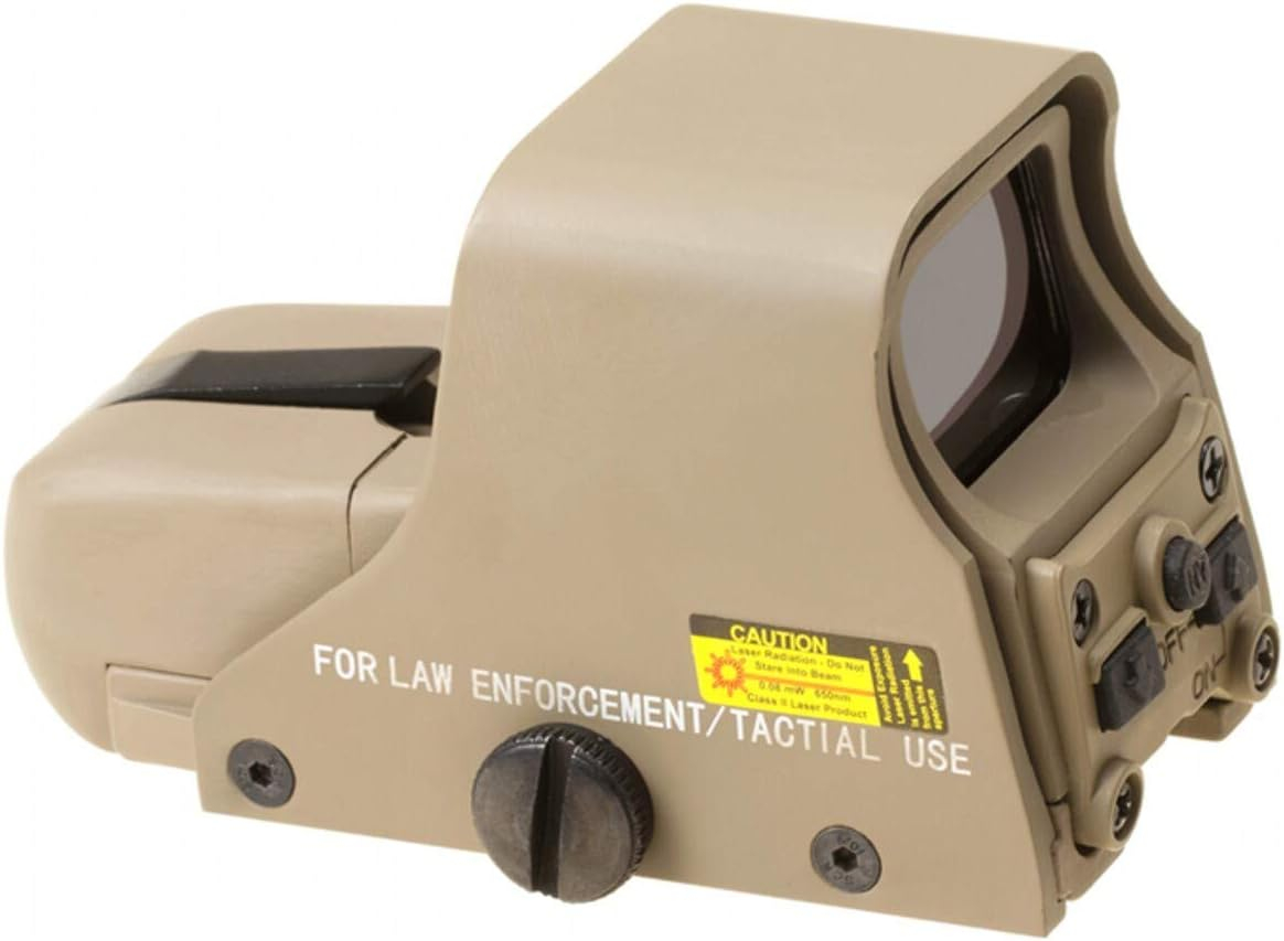 AIM-O Kolimátor 551 červený/zelený bod, (kopie EOTECH) - pískový