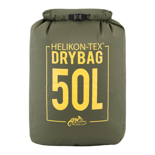 HELIKON vodotěsný vak ARID Medium, 50 l - Zelená/černá