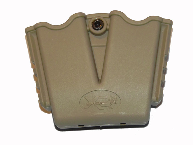 China Plastová dvojsumka pro pistolový zásobník - písková