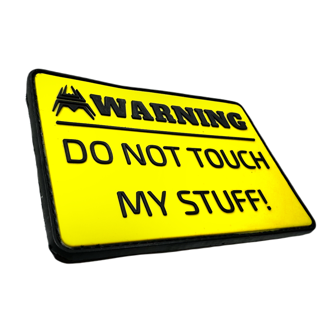 Levně ANAREUS Patch ANAREUS Warning (3D PVC) - verze 4