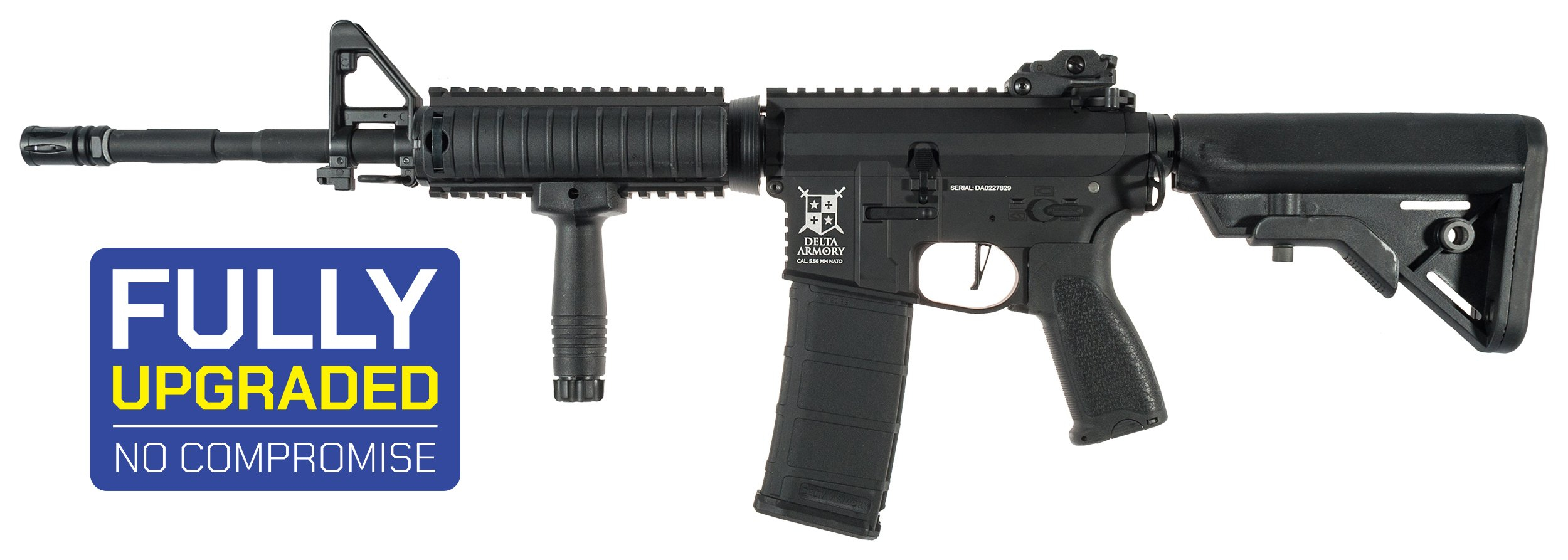 Delta Armory M4 RIS ALPHA ETU Upgrade - Černá