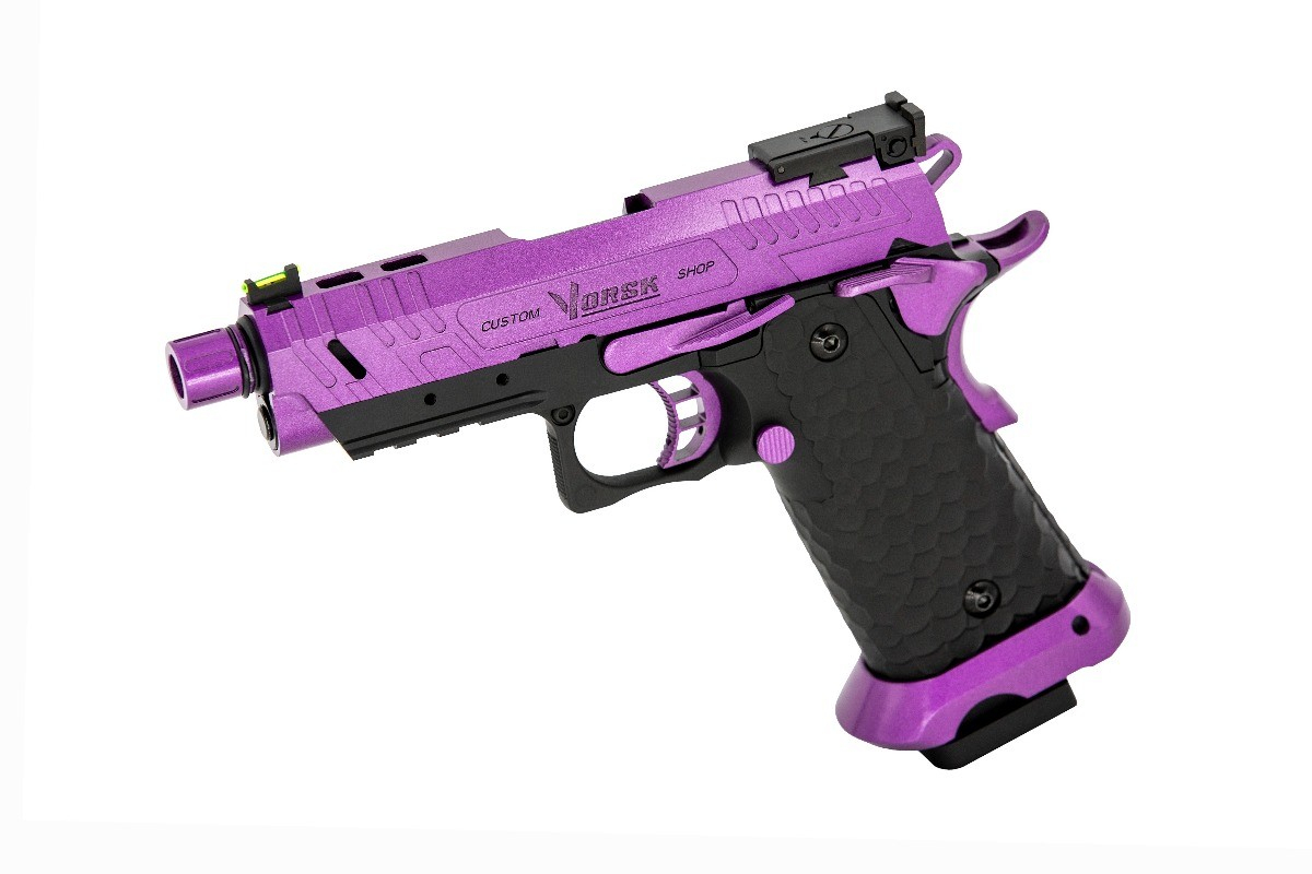 VORSK Hi-Capa 3.8 Compact CS Vengeance GBB - Fialová