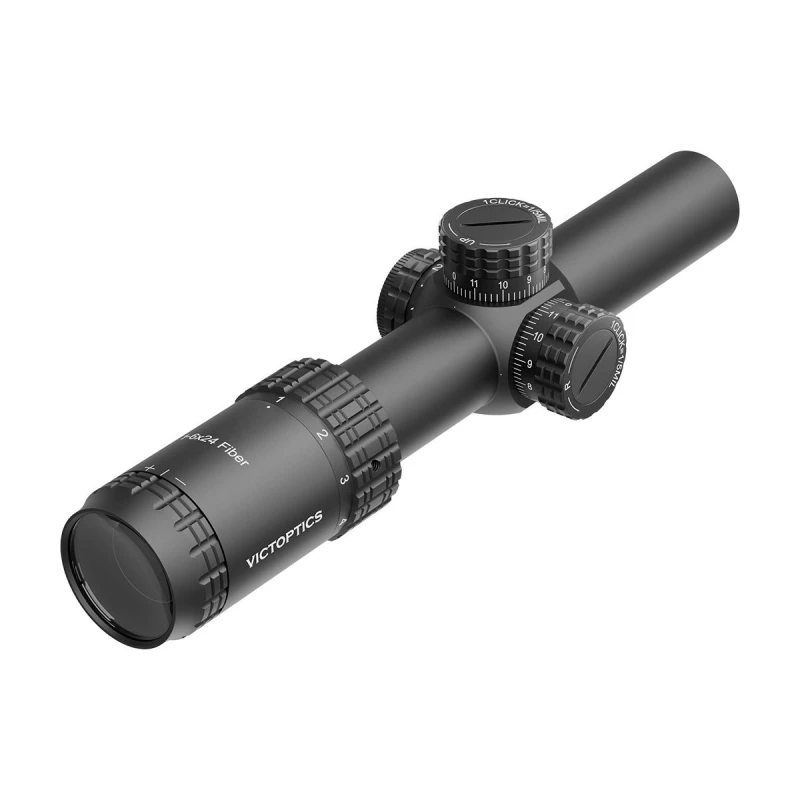 Vector Optics - VictOptics S6 1-6×24i Fiber LPVO Scope - Bla | ANAREUS