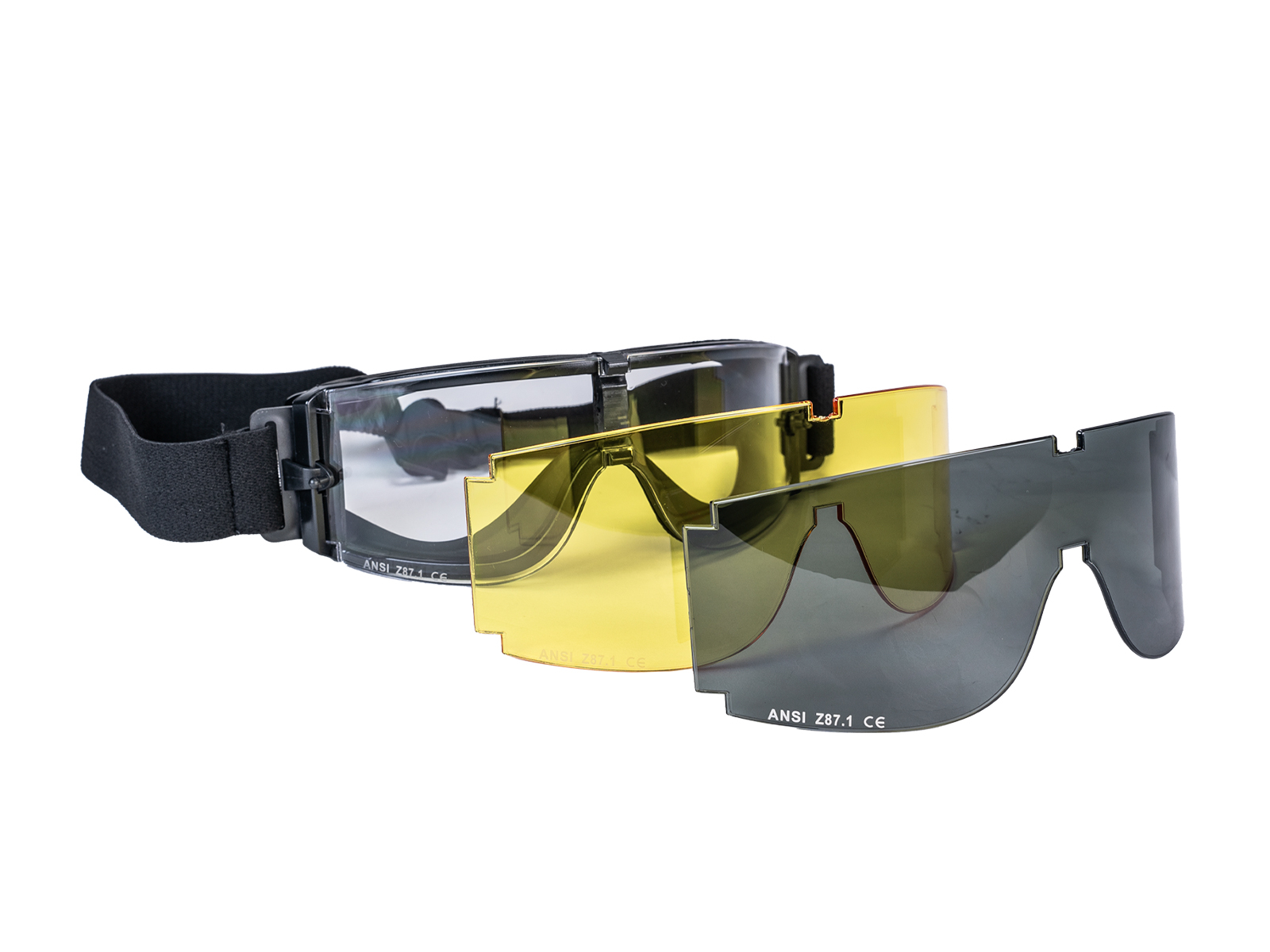 Levně STRIKE SYSTEMS Ochranné brýle EP-01 / X800 - černé