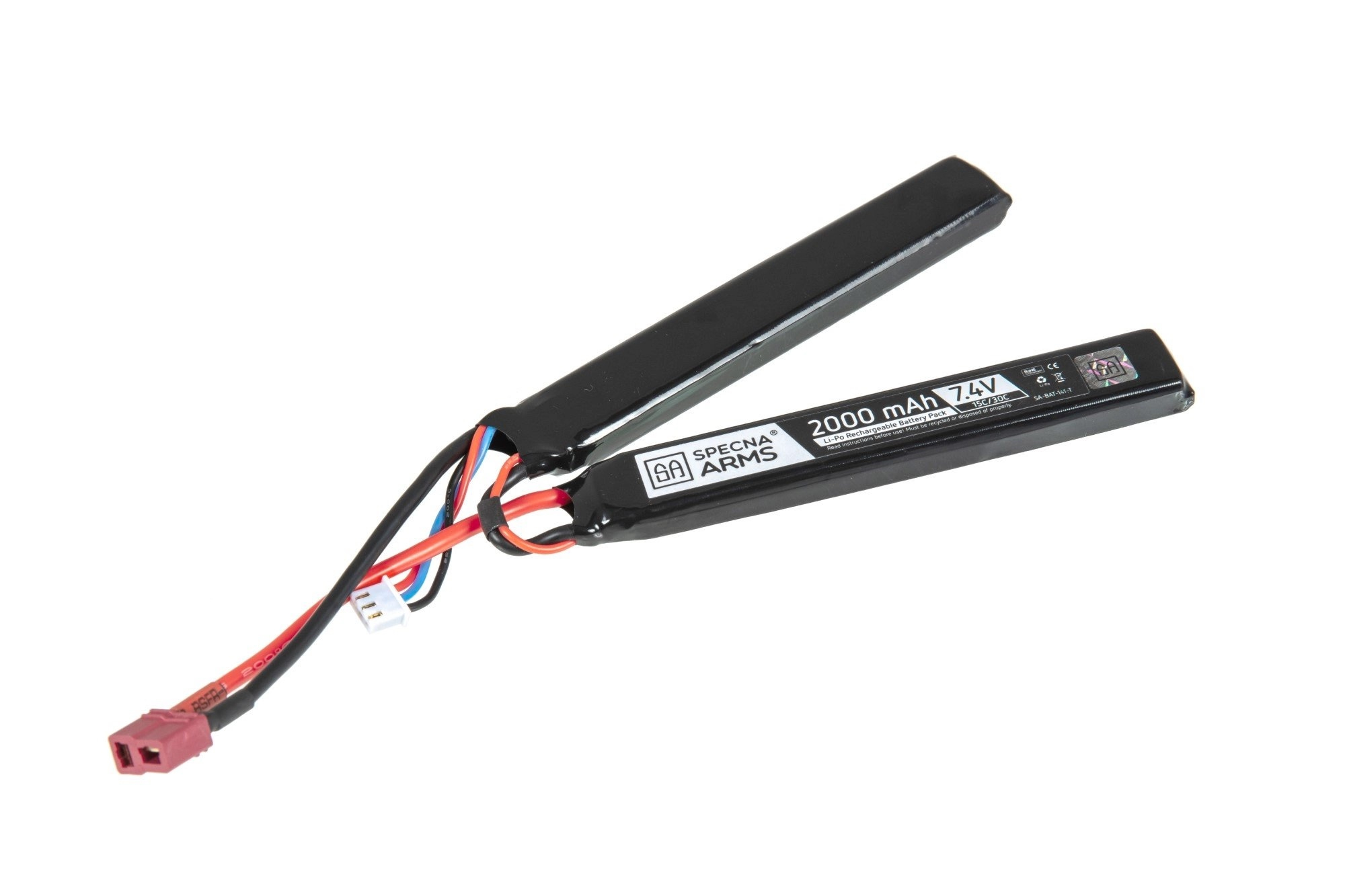 Specna Arms Li-Pol baterie SA 7,4V 2000mAh, 15/30C