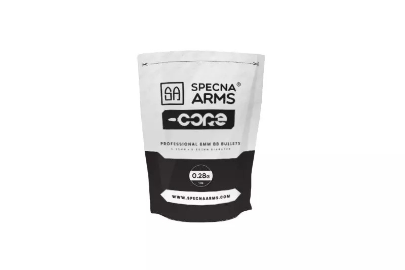 Specna Arms Kuličky Specna Arms CORE™ 0,28g, 3500 BBs - Bílé