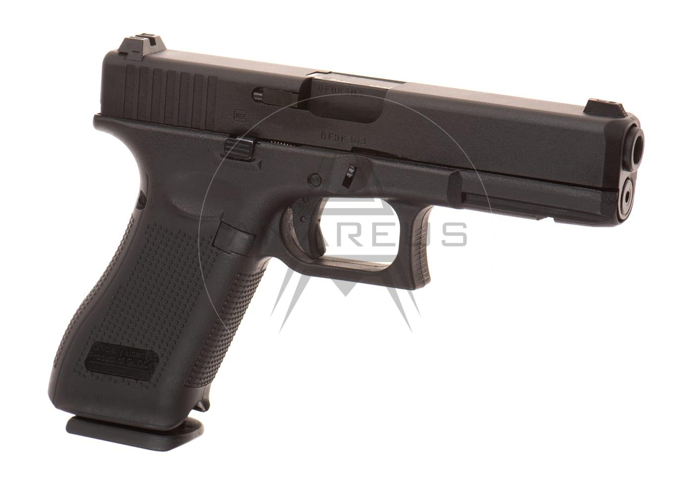 Levně UMAREX Glock 17 Gen5 - kovový závěr, blowback - černý (Glock Licensed)