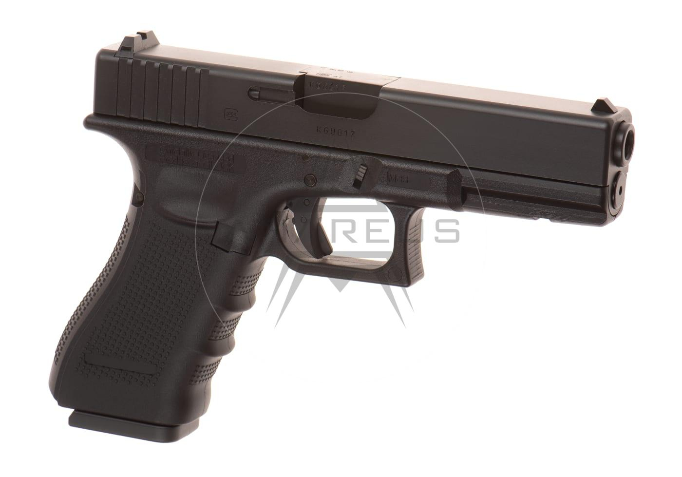 Levně UMAREX Glock 17 Gen4 - kovový závěr, blowback - černý (Glock Licensed)