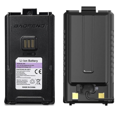 Nabíjecí Li-Ion baterie pro Baofeng UV-5RM, 2500 mAh, USB-C