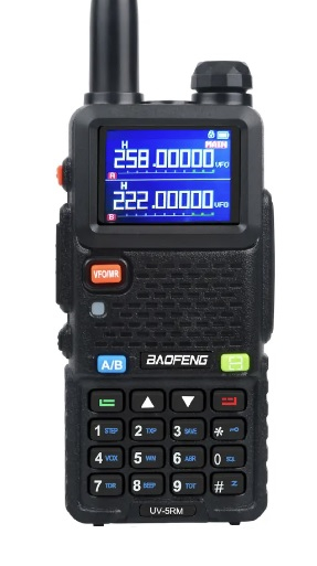 BAOFENG Baofeng UV-5RM Tri-band radiostanice , USB-C