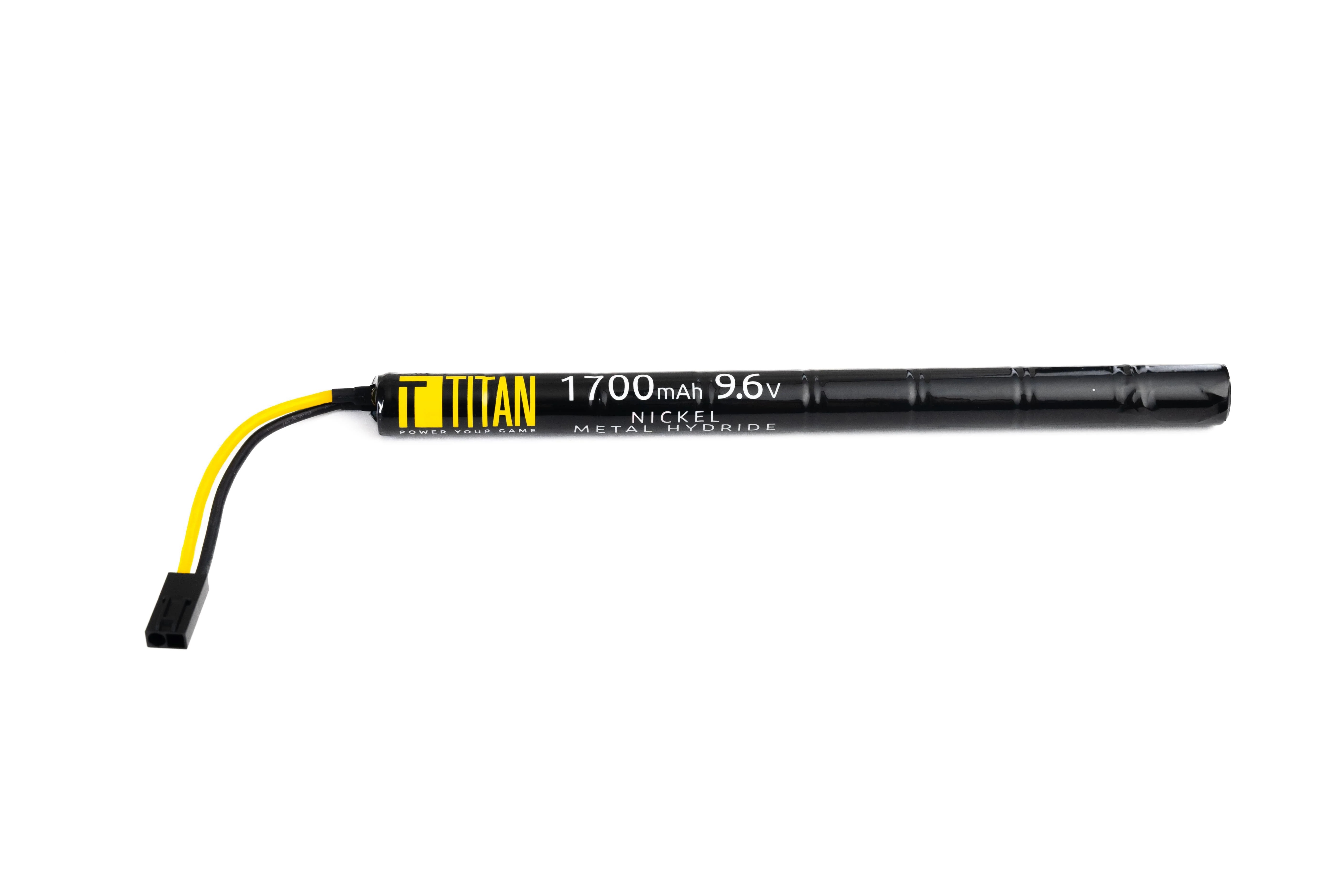 TITAN NiMH baterie TITAN 9,6V 1700mAh, malá Tamiya - Stick (AK)