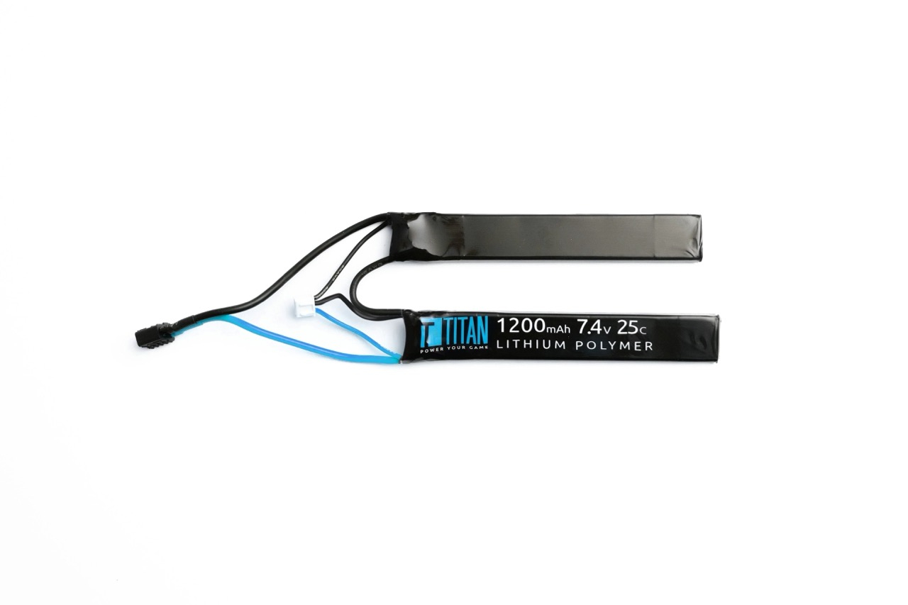 TITAN Li-Pol baterie TITAN 7,4V 1200mAh, 25C - Nunchuk