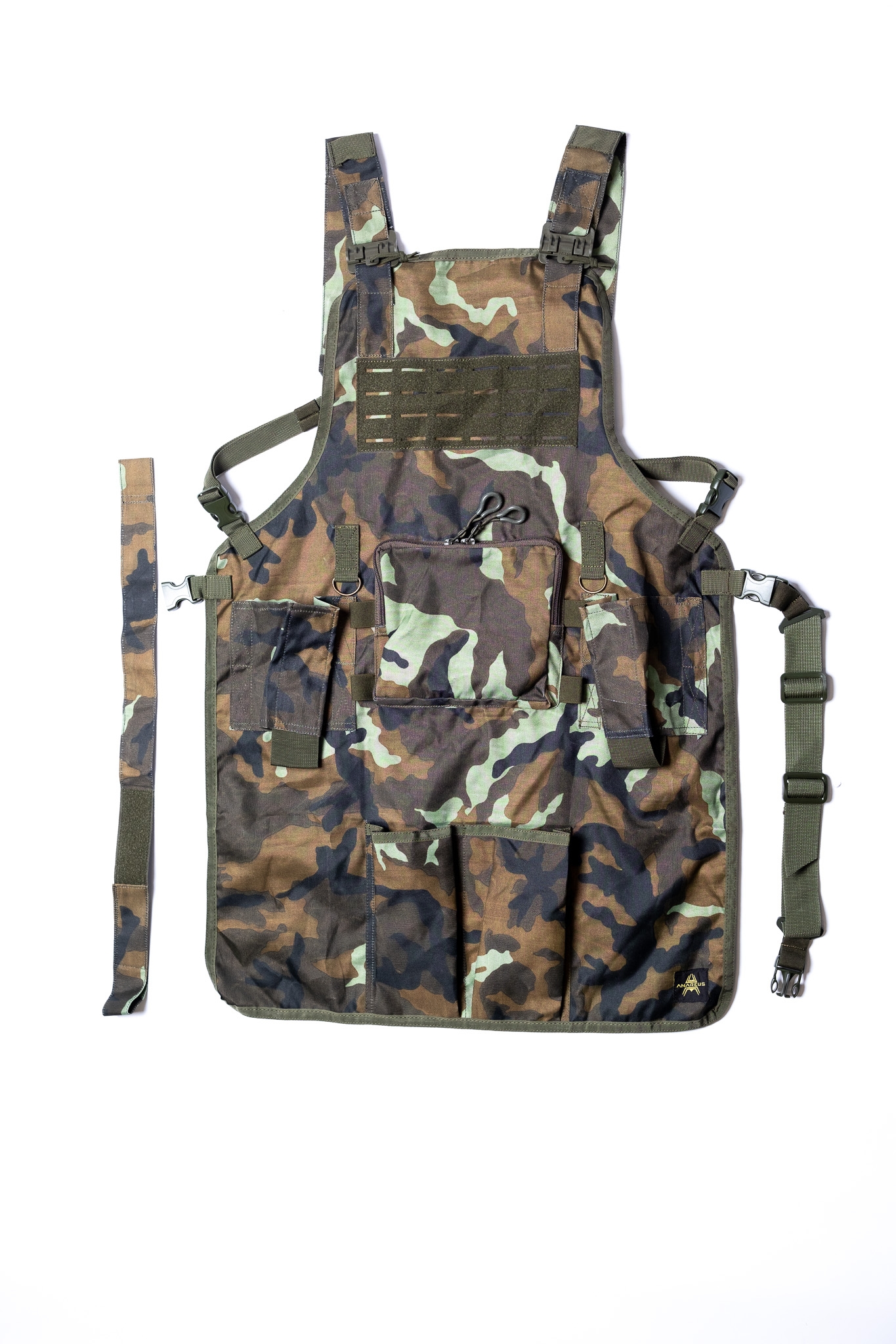 ANAREUS taktická grilovací zástěra GrillCommander, Laser-cut - VZ95