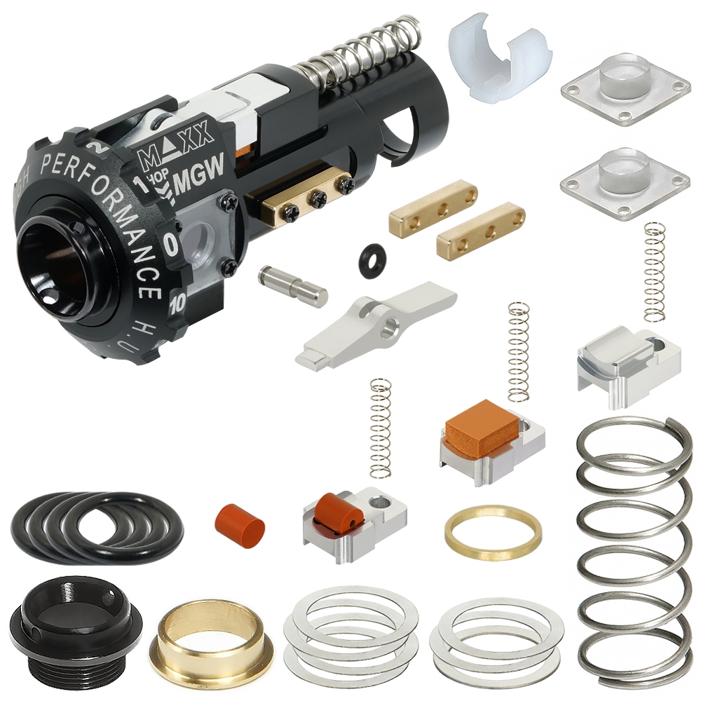 MAXX CNC hliníková hop-up komora MGW (MTW M4 series) - Černá