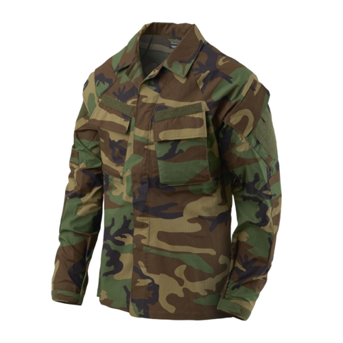 HELIKON taktická košile RAID PolyCotton Stretch Ripstop – US Woodland