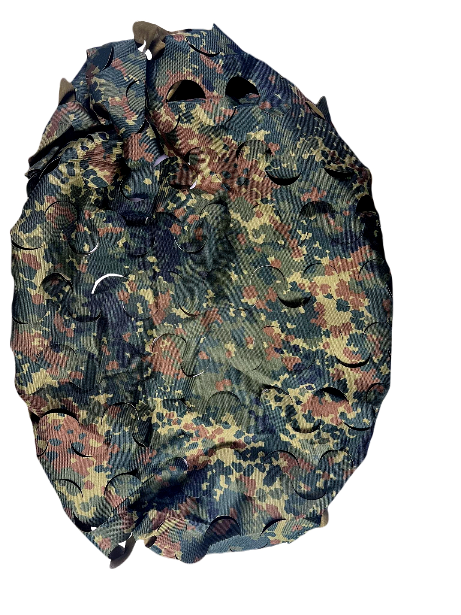 ANAREUS 3D univerzální maskovací potah na batoh, Laser-cut - Flecktarn