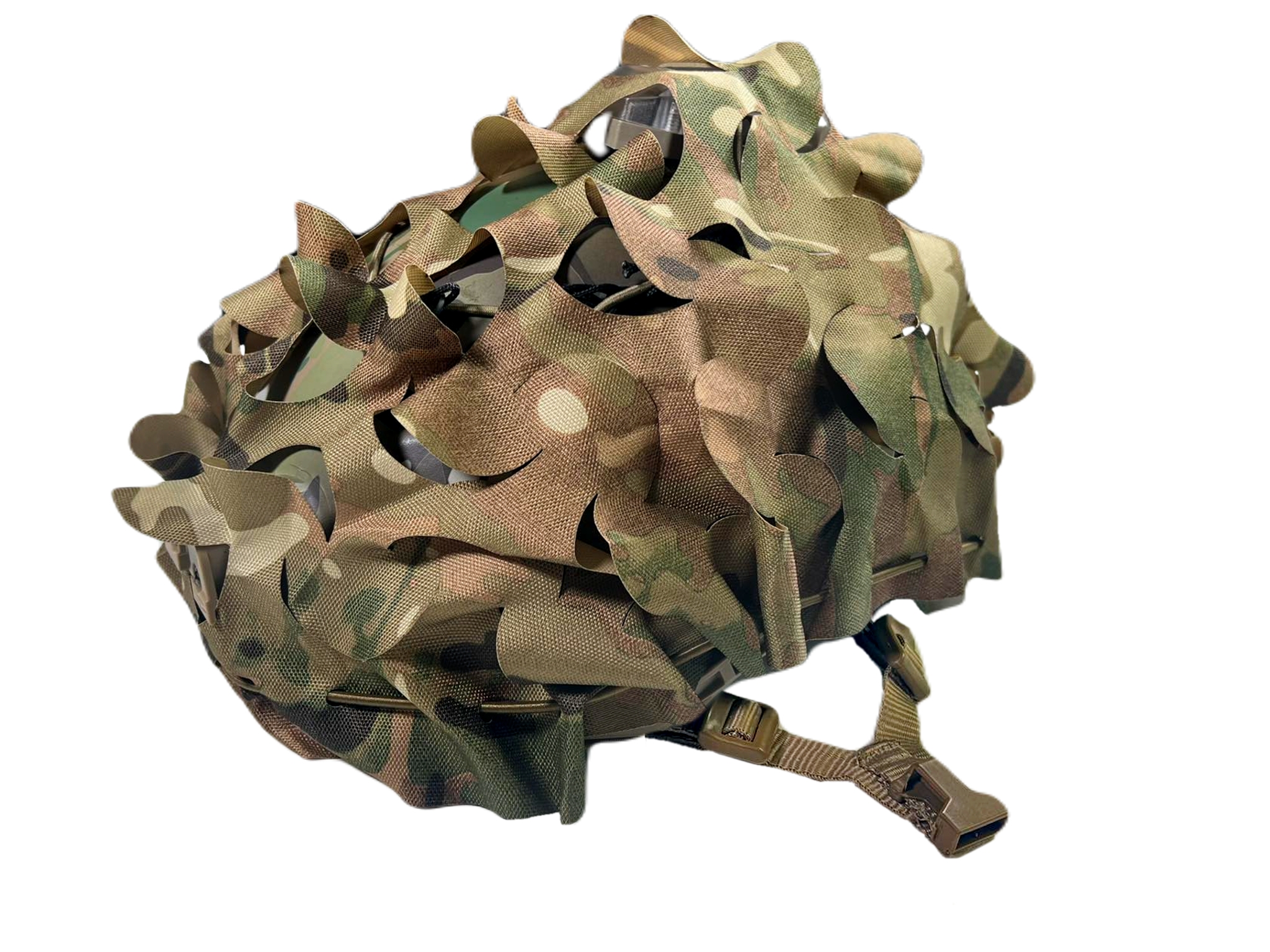 ANAREUS 3D univerzální maskovací potah na helmu, Laser-cut - MC