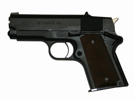 Levně Tokyo Marui TM GBB plynová pistole Detonics.45 Combat Master - Černá