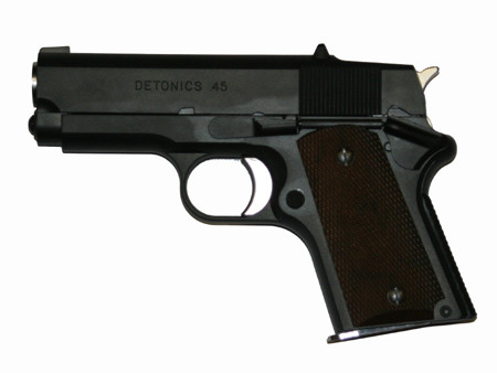 Tokyo Marui TM GBB plynová pistole Detonics.45 Combat Master - Černá