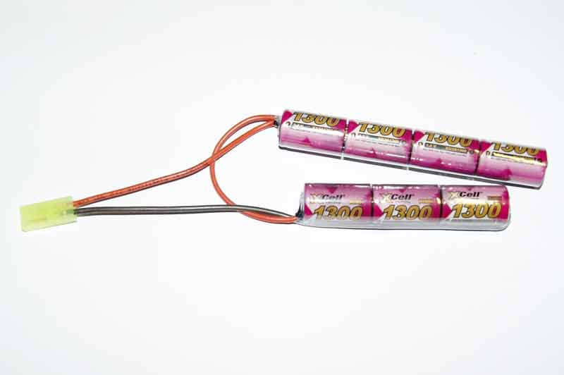 Baterie XCell 8,4V / 1300mAh dvojdílná - Mini typ