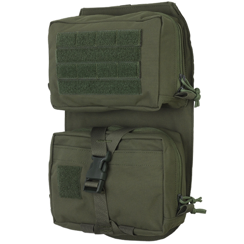 Wosport WST zádová Molle platforma Scarab - Ranger Green