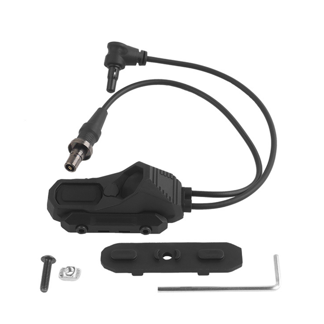 Wosport WST duální spínač Dual Switch - AXON, konektory SF a CRANE PLUG - Černá